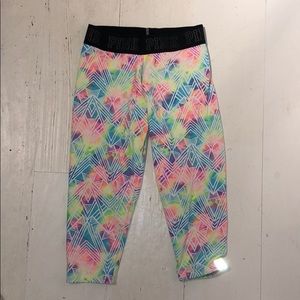 PINK Victoria secret colorful cropped leggings